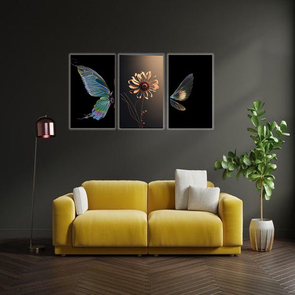 3 Pcs Premium Wooden Wall Hanging ( Am-0010 )