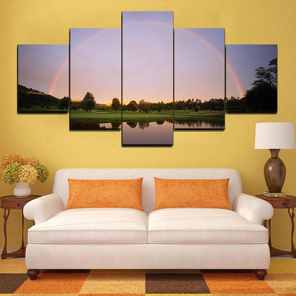 5 PCS LANDSCAPE WALL FRAME