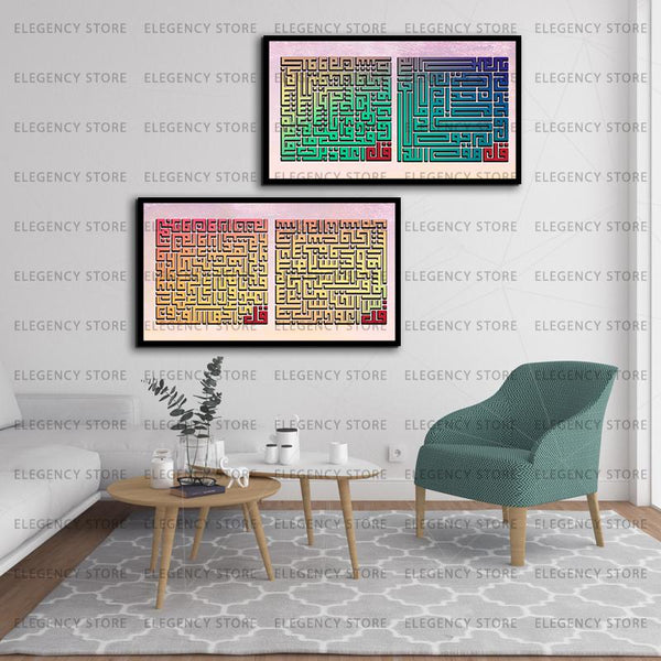 2 Pcs Classic Vintage Wooden Frame(Imported Material)