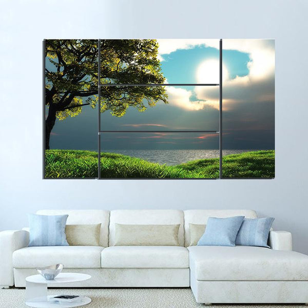 5 PCS LANDSCAPE WALL FRAME