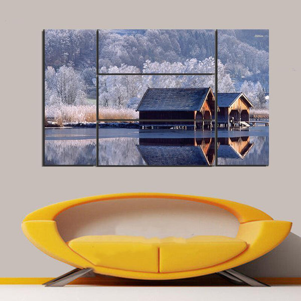 5 PCS LANDSCAPE WALL FRAME