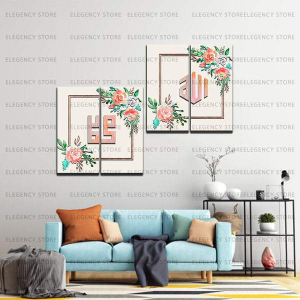 4 Pcs Classic Vintage Wooden Frame(Imported Material)