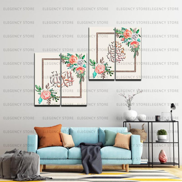 4 Pcs Classic Vintage Wooden Frame(Imported Material)