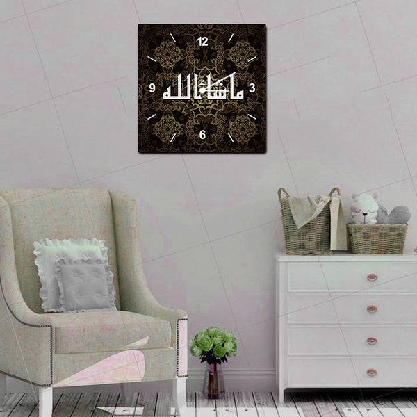 Wooden Wall Clock (WS-024)