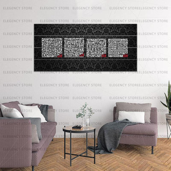 4 Pcs Classic Vintage Wooden Frame(Imported Material)