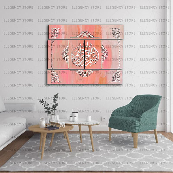 4 Pcs Classic Vintage Wooden Frame(Imported Material)