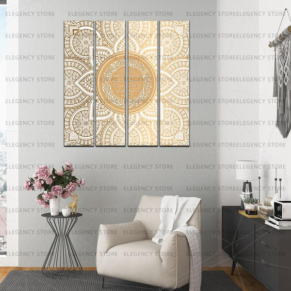 4 Pcs Classic Vintage Wooden Frame(Imported Material)