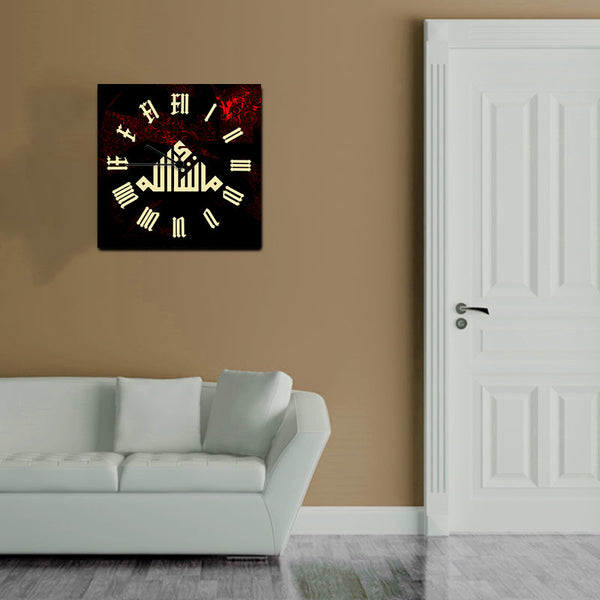 Wooden Wall Clock (WS-037)