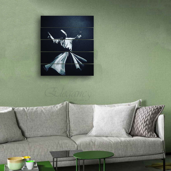 5 vertical sufism wall frame (BHL_046)