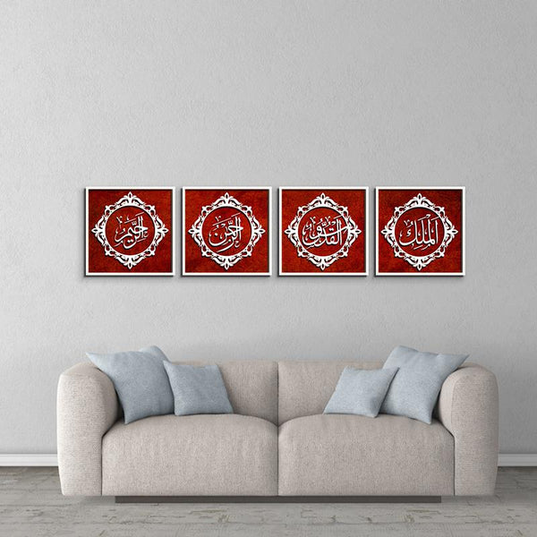 4 Pcs Classic Vintage Wooden Frame(Imported Material)