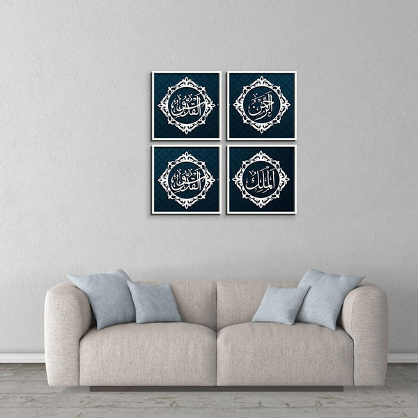 4 Pcs Classic Vintage Wooden Frame(Imported Material)