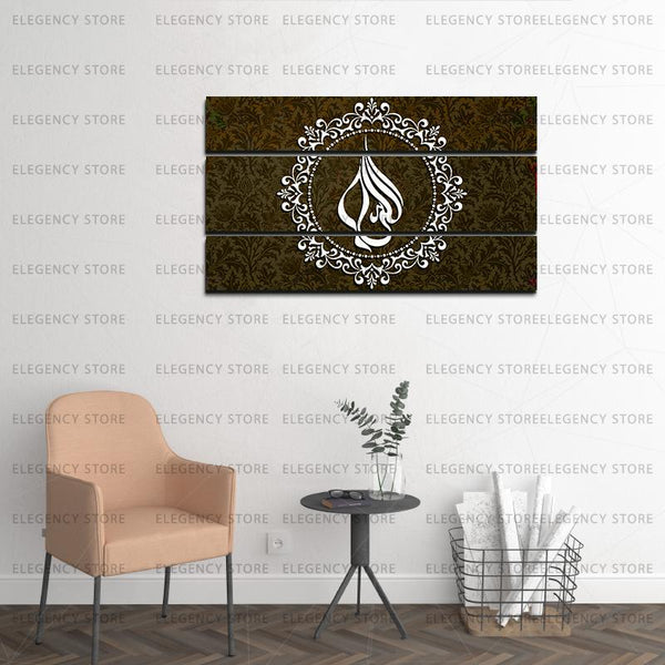 3 Pcs Classic Vintage Wooden Frame(Imported Material)