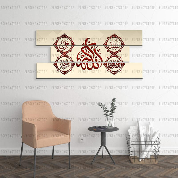 3 Pcs Classic Vintage Wooden Frame(Imported Material)