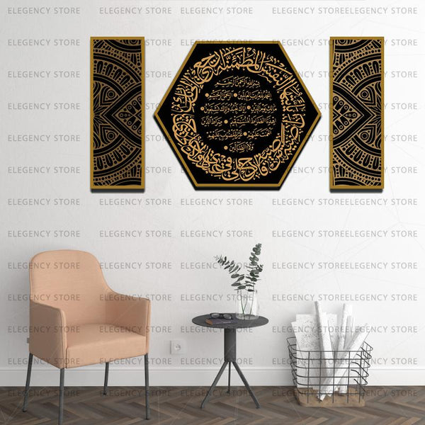 3 Pcs Classic Vintage Wooden Frame(Imported Material)