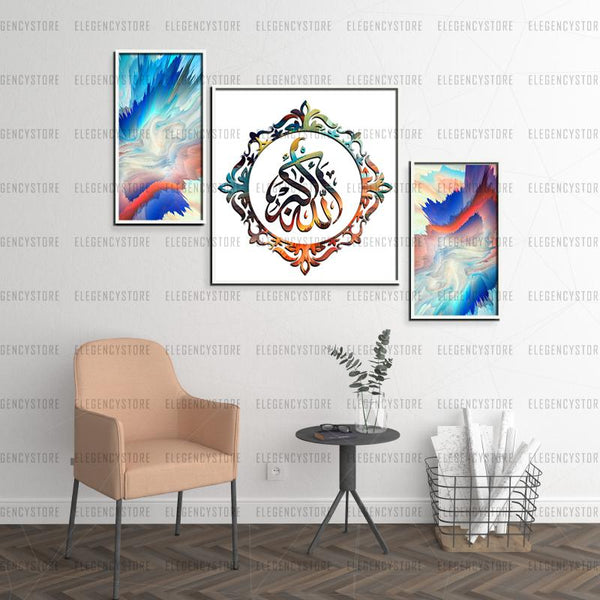 3 Pcs Classic Vintage Wooden Frame(Imported Material)