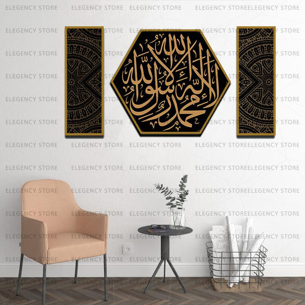 3 Pcs Classic Vintage Wooden Frame(Imported Material)