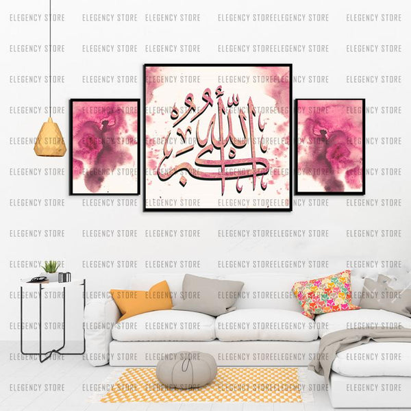 3 Pcs Classic Vintage Wooden Frame(Imported Material)