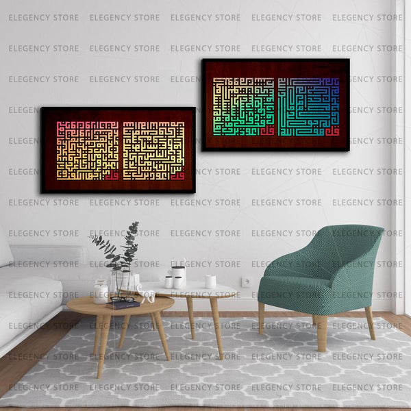 2 Pcs Classic Vintage Wooden Frame(Imported Material)