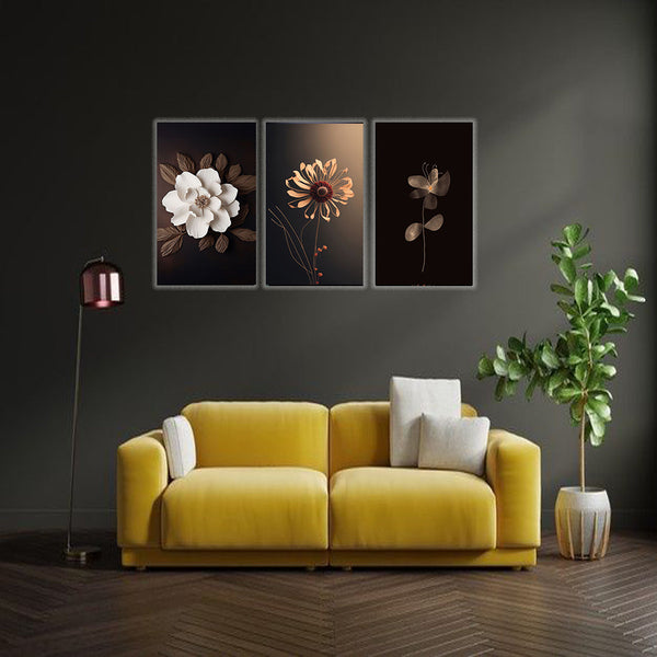 3 Pcs Premium Wooden Wall Hanging ( Am-009 )