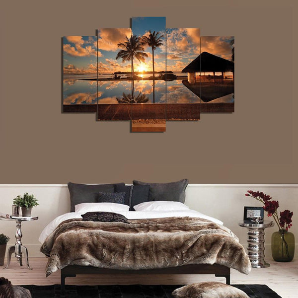 5 PCS LANSCAPE 3D Wall Frame