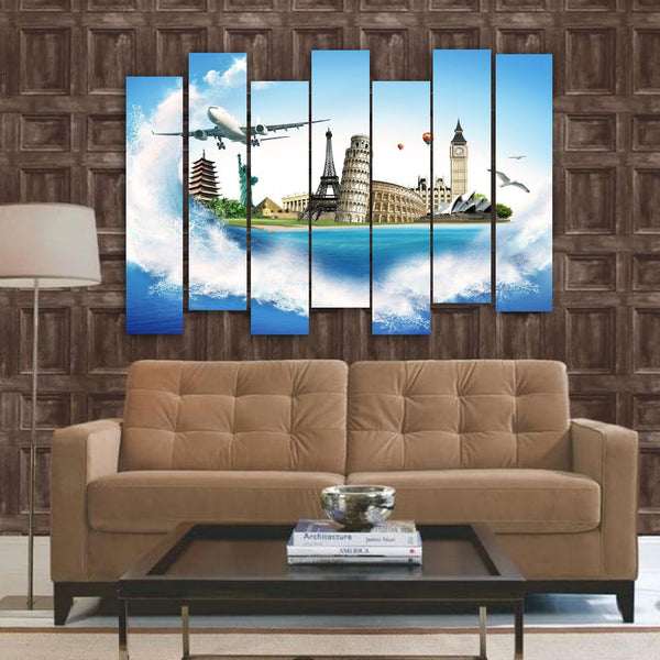 7 PCS Wall Frame