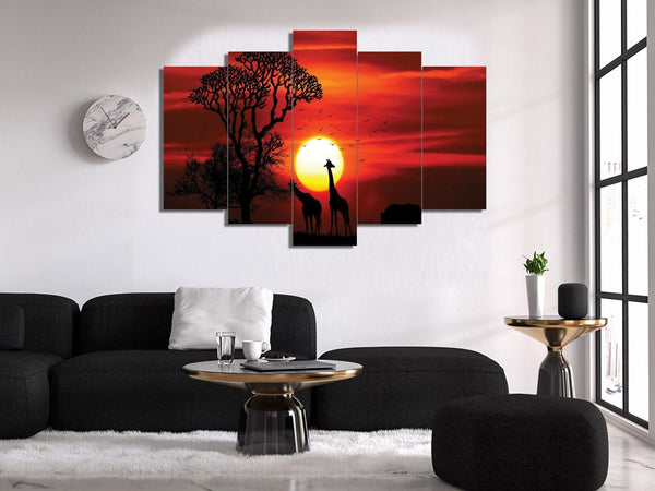 5 PCS LANSCAPE 3D Wall Frame