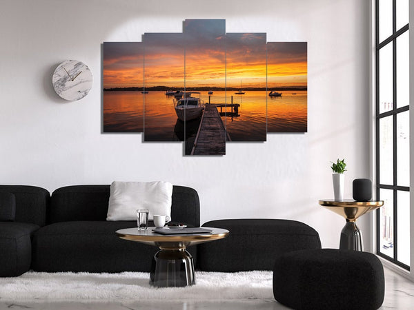 5 PCS LANSCAPE 3D Wall Frame