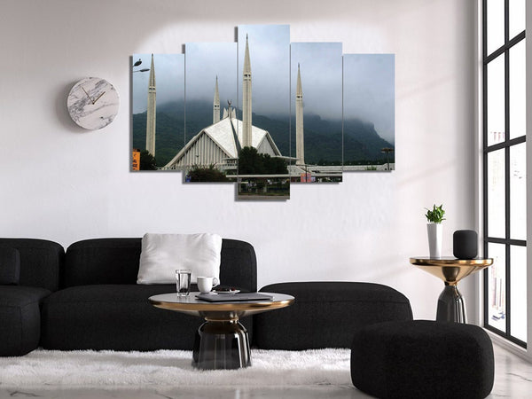 5 PCS LANSCAPE 3D Wall Frame