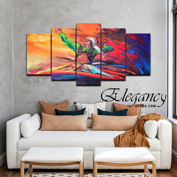 5 splitter sufism wall frame (HS-20011)