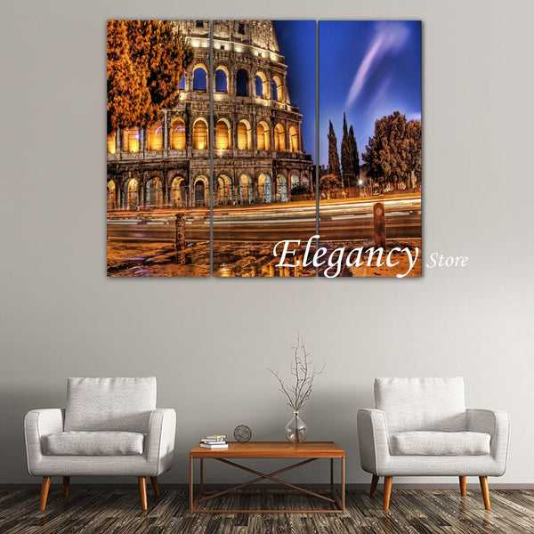 3 PCS 3D Digital Wall Frame