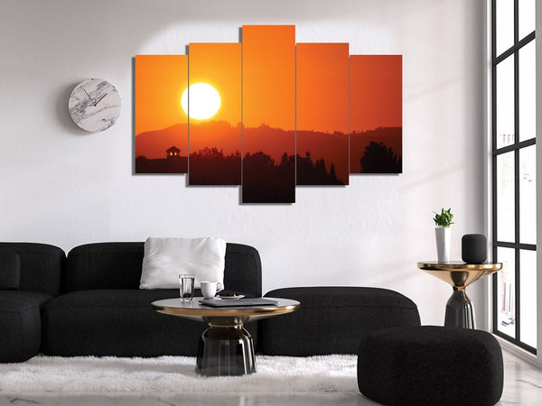5 PCS LANSCAPE 3D Wall Frame
