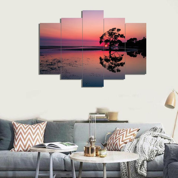 5 PCS LANSCAPE 3D Wall Frame