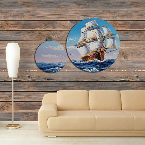 2 Pc Round Shape Frame