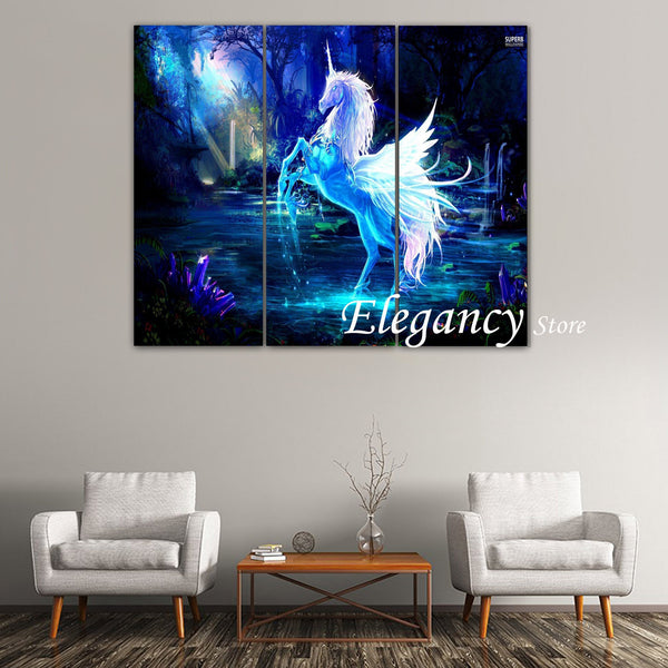 3 PCS 3D Digital Wall Frame