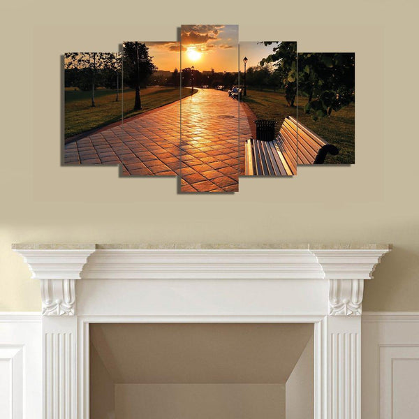 5 PCS LANSCAPE 3D Wall Frame