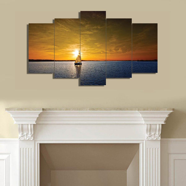 5 PCS LANSCAPE 3D Wall Frame