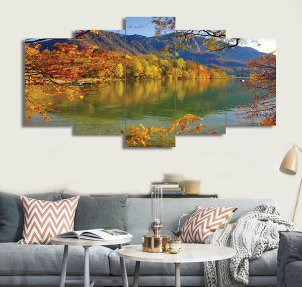 5 PCS LANSCAPE 3D Wall Frame