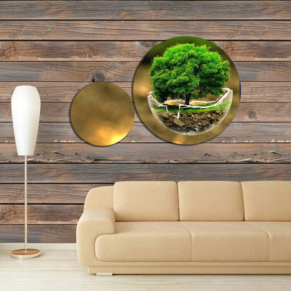 2 Pc Round Shape Frame