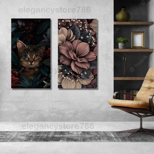 Eid Sale 2 Pcs Wall Hanging EE53859