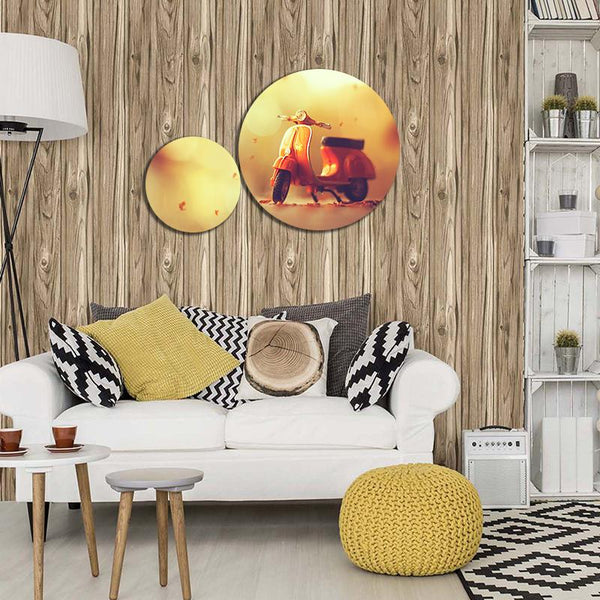 2 Pc Round Shape Frame