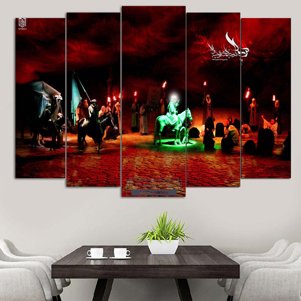 5 PCS WALL FRAME (MU-67)