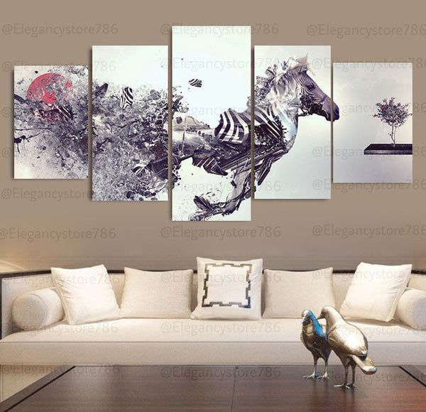 Abstract Art Frames 5 Spliters