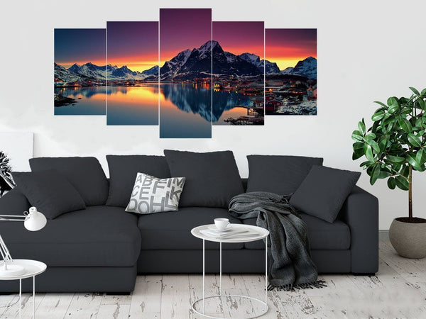 5 PCS LANSCAPE 3D Wall Frame