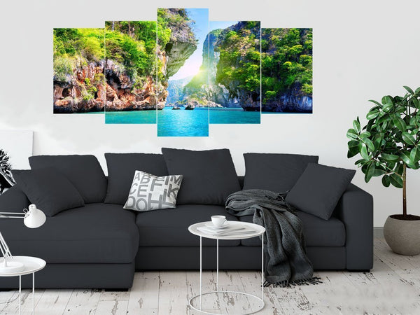 5 PCS LANSCAPE 3D Wall Frame