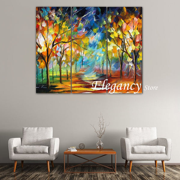 3 PCS 3D Digital Wall Frame