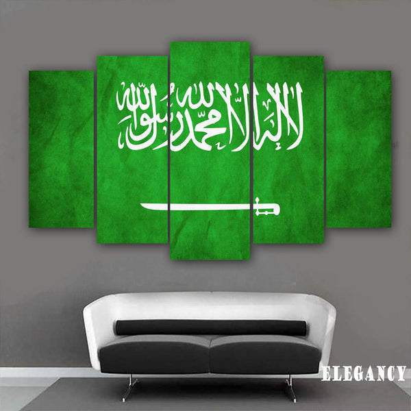 5 PCS ISLAMIC CALLIGRAPHY (Fade Proof)