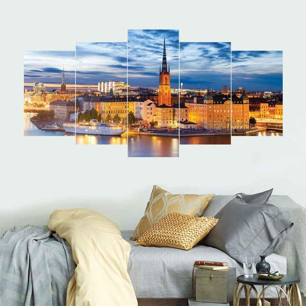 5 PCS LANSCAPE 3D Wall Frame