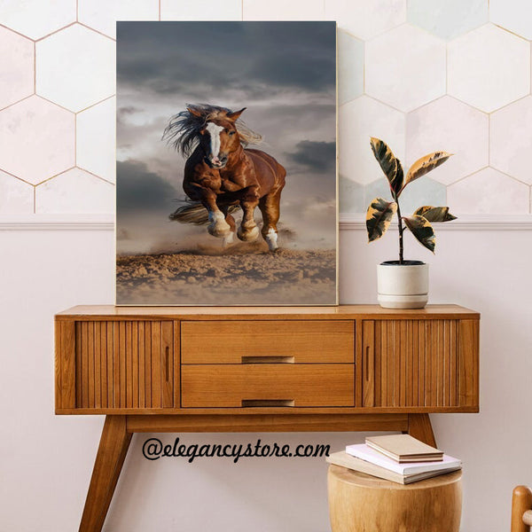 Single Pc Horse Wall Frame (HR-001)