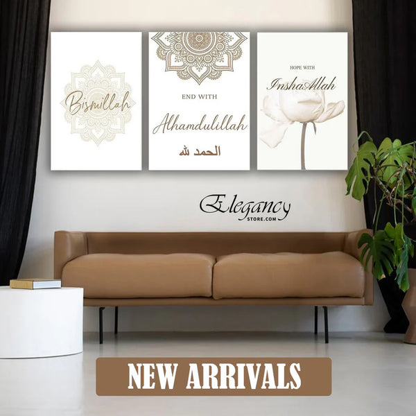 Eid Sale 3 Pc Wall Frame 36 x 20 inch OP