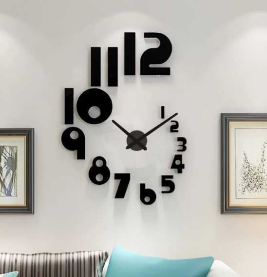 ACRYLIC WALL CLOCK (24X24)(KHI-4247)